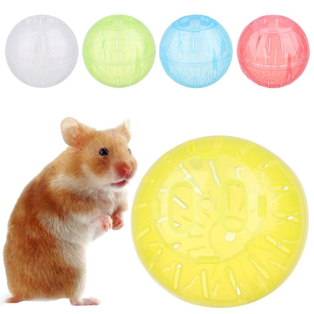 Bóng Chạy Bộ Thể Thao Cho Chuột Hamster|Đồ Chơi Gấu Bông Bằng Lụa Dễ Thương Xinh Xắn