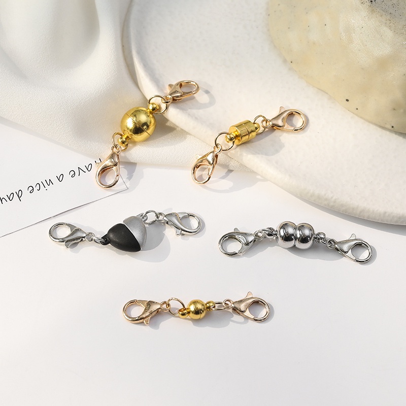 Dây Đeo Cổ Khóa Nam Châm Bằng Thép Không Gỉ Cho Người Lười