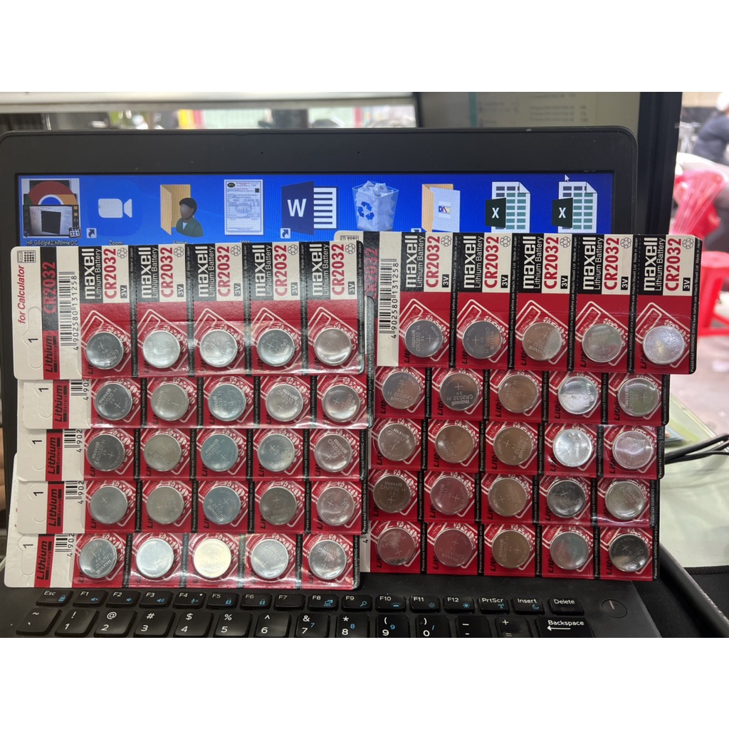 Pin Cmos MAXELL CR2032 3V - 1 Hộp 20 Vỉ - 100 Viên , Chính Hãng