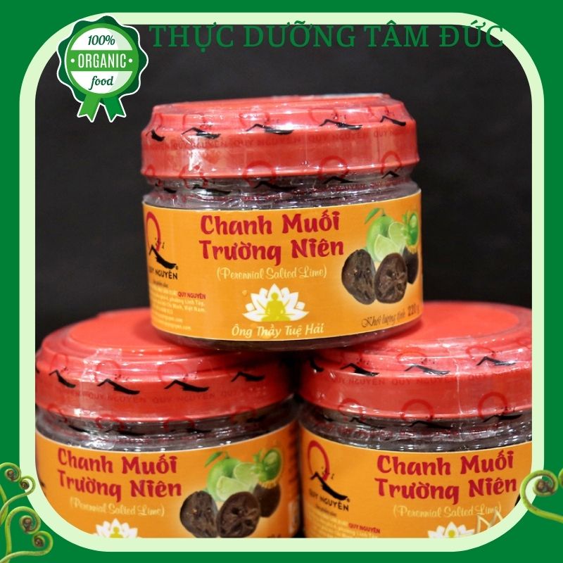 Chanh muối trường niên Quy Nguyên hủ 220gr