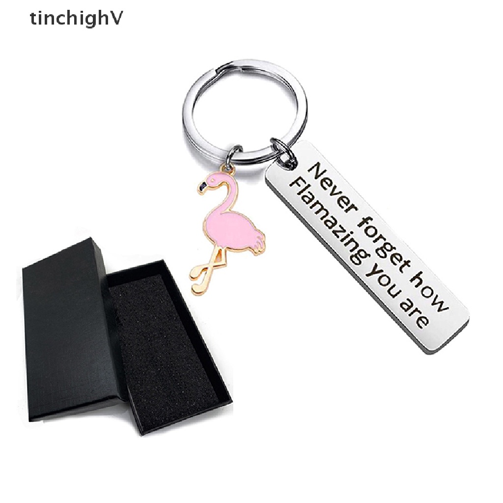 [TinchighV] Móc Khóa Hình Chim Hồng Hạc Động Lực Không Bao Giờ Quên Làm Bằng Cách Flamazing You are Round