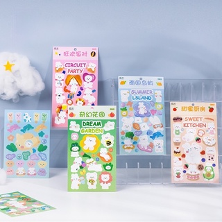 Suuuny Bộ 2 Sticker Miếng Dán Trang Trí Hình Cây Kem