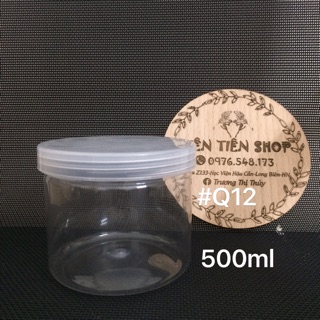 Hũ nhựa 500ml