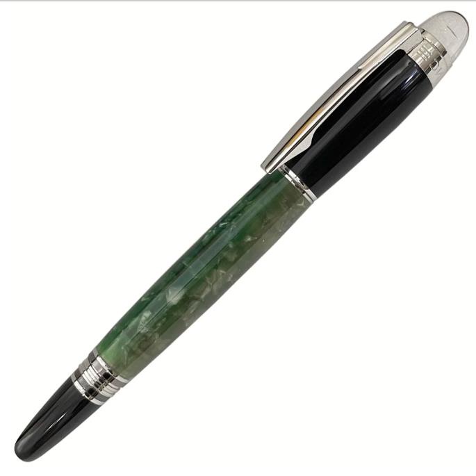MONTBLANC Bút Bi Đầu Pha Lê Montbanc Sang Trọng Dùng Làm Quà Tặng Giáng Sinh