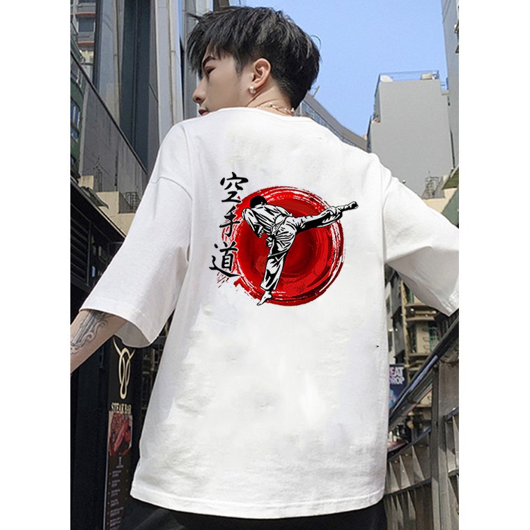 Áo thun nam tay lỡ form rộng họa tiết cá tính đẹp độc lạ vải dày mịn bst32