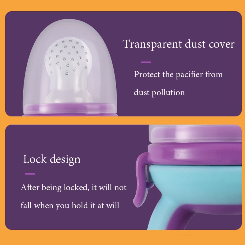 Túi nhai ăn dặm chống hóc hiệu quả cho bé 3-6 tháng tuổi RYVN