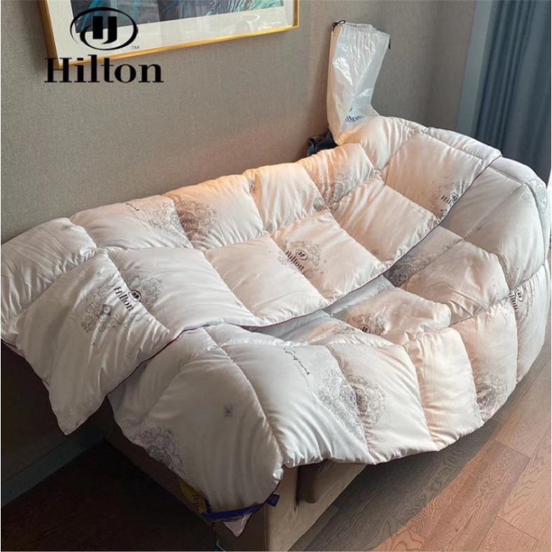 Chăn Hilton Cao Cấp Siêu Ấm, Chăn Lông Vũ Siêu Mềm Mịn