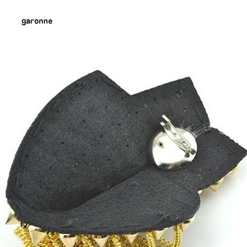 Ghim cài vai áo phong cách rock cực ngầu 11.5cmx10.5cm cho nam nữ