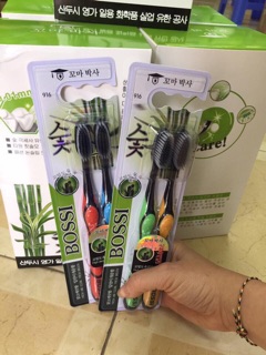 Combo 100 ban chải than tre hoạt tính