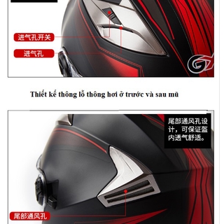 Mũ bảo hiểm fullface GXT 2018