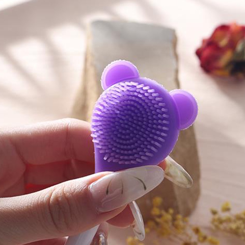 Cọ Silicone Hai Đầu Phết Mặt Nạ Tiện Dụng YR