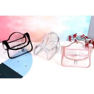 [ HÀNG CÓ SẴN ] Túi Đựng Mỹ Phẩm Du Lịch Bằng Nhựa PVC Trong Suốt Emori Beauty_