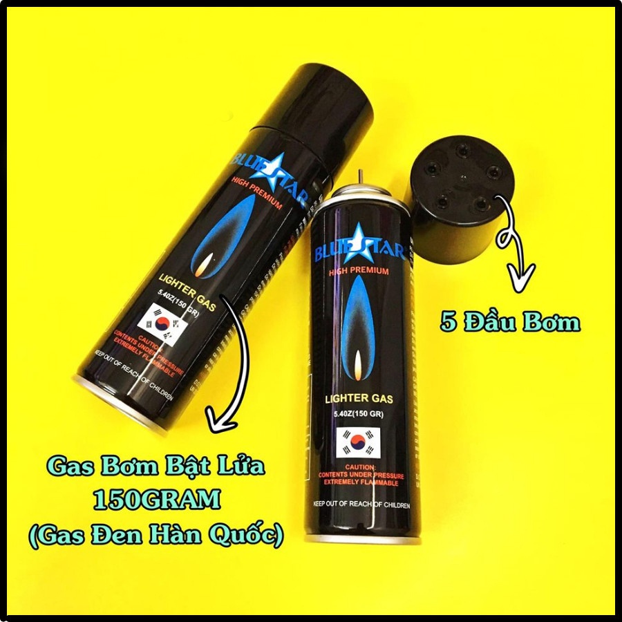 BÌNH GAS BƠM BẬT LỬA BLUESTAR150GR | BigBuy360 - bigbuy360.vn