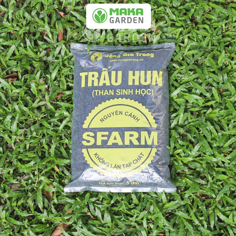 Trấu hun SFARM - Túi 5 dm³