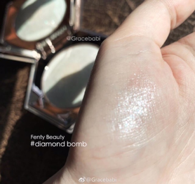 [CÓ SẴN-ĐỦ BILL]Set son phấn highlight Fenty Diamond Bomb Baby Mini