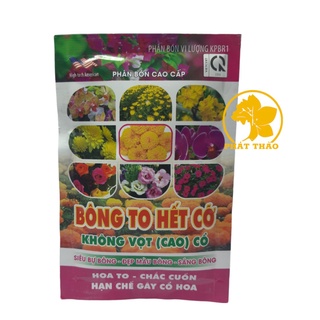 Phân bón kích bông to hết cở - 50gr- giúp hoa to, lên màu đẹp hoa kiểng, cây cảnh, hoa lan