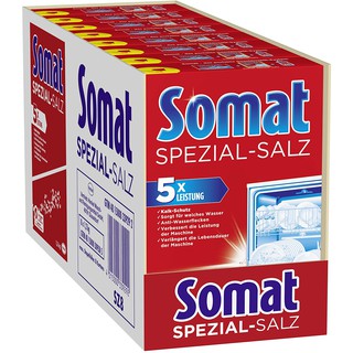 Combo 2 hộp Muối rửa bát Somat/Finish Spezial-Salz 1,2kg mềm nước rửa chén bát