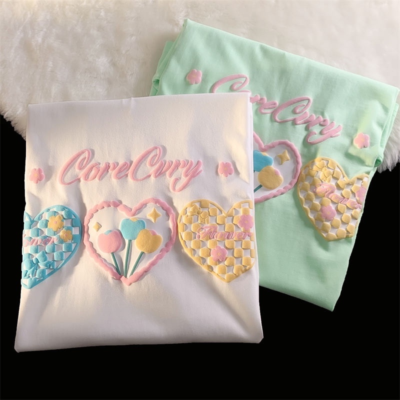 J & M❤️T shirt women oversized shirt fashion short sleeve tops