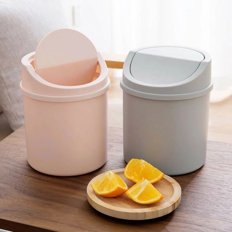 Thùng Rác Mini Để Bàn Tiện Dụng Cho Gia Đình / Văn Phòng