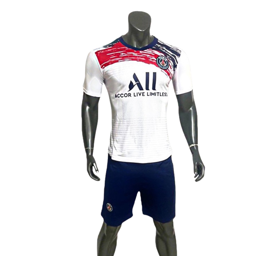 Bộ Quần Áo Bóng Đá CLB PSG 2023 Chất Liệu Vải Thun Lạnh
