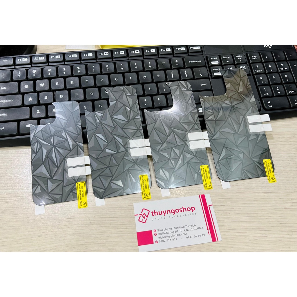 Miếng dán 3D kim cương iphone 14 pro max - iphone 14 pro - iphone 14 max - iphone 14