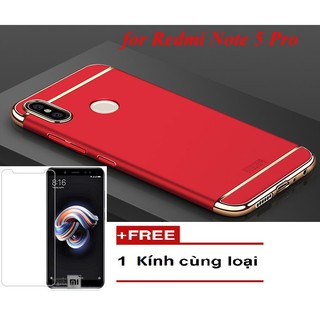 Ốp lưng thời trang Xiaomi Redmi Note 5 Pro, Tặng kính cường lực