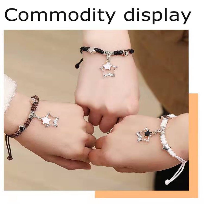 Bộ 3 Vòng Đeo Tay May Mắn Mặt Hình Mặt Trăng/Bff/Sunflower Thời Trang Làm Quà Tặng Cho Bạn Gái/Bé Gái/Bé Gái