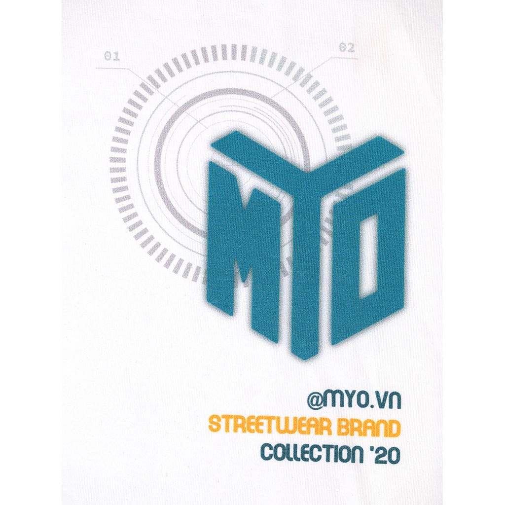 Áo Thun Tay Lỡ MYO Vải Cotton In Hình New Element Detected