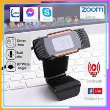 Webcam HD học trực tuyến, web	cam có mic và kẹp cố định, webcam pc : HD 1280P mic 2 cổng 1USB+ 1 JAC 3.5 | BigBuy360 - bigbuy360.vn