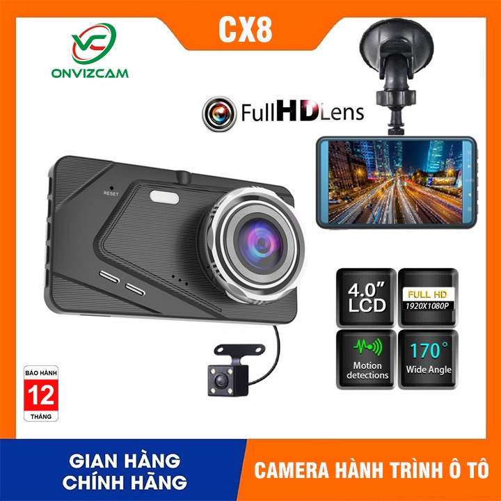 ⚡️FREESHIP⚡️CAMERA HÀNH TRÌNH Ô TÔ TRƯỚC SAU, 4 INCH IPS, ỐNG KÍNH KÉP, FUll HD 1080P, SIÊU NÉT