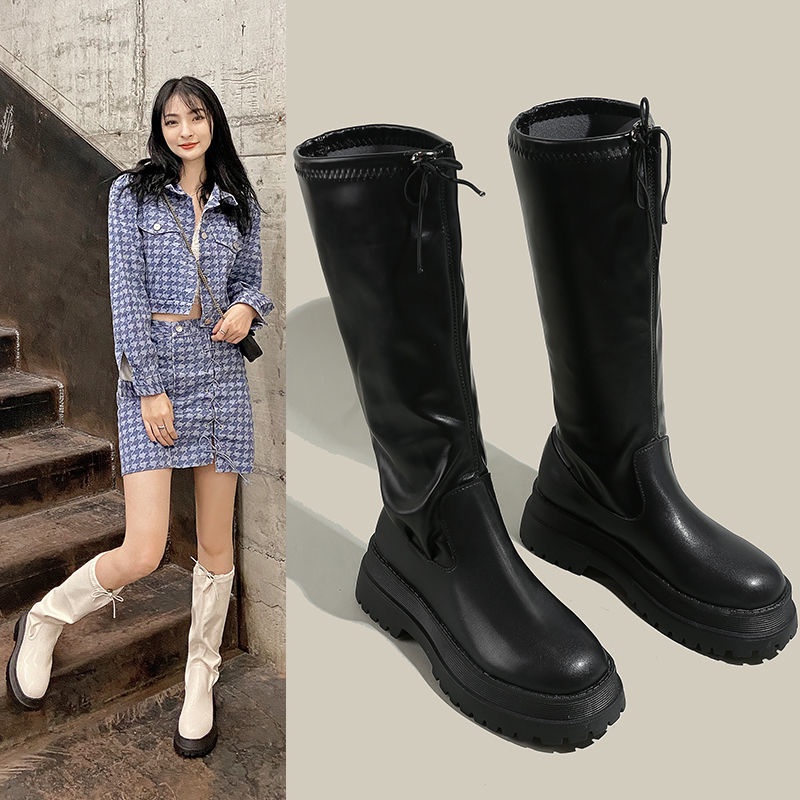 ☇giày bốt gối đùi thời cá tính dành cho nữ cao cổ gót, big size, nhất quà tặng bạn gái, trang hot 2022