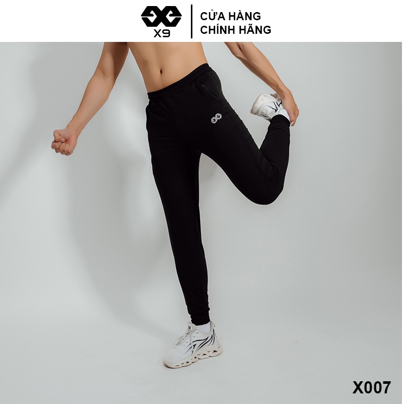 Quần Jogger Nam Thể Thao - Thương Hiệu X9 - Tập Gym Chạy Bộ Đi Chơi Cotton Co Giãn - X007