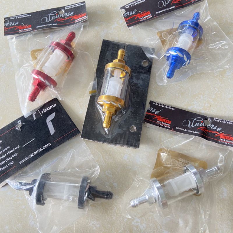 Lọc xăng thủy tinh Đủ màu  và có năm trăm