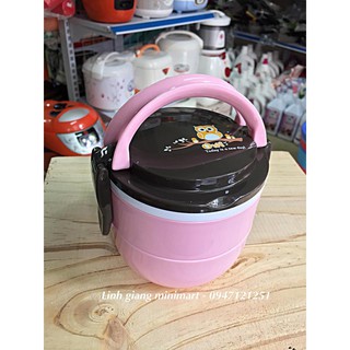 CẶP LỒNG 2 NGĂN CON CÚ 3023
