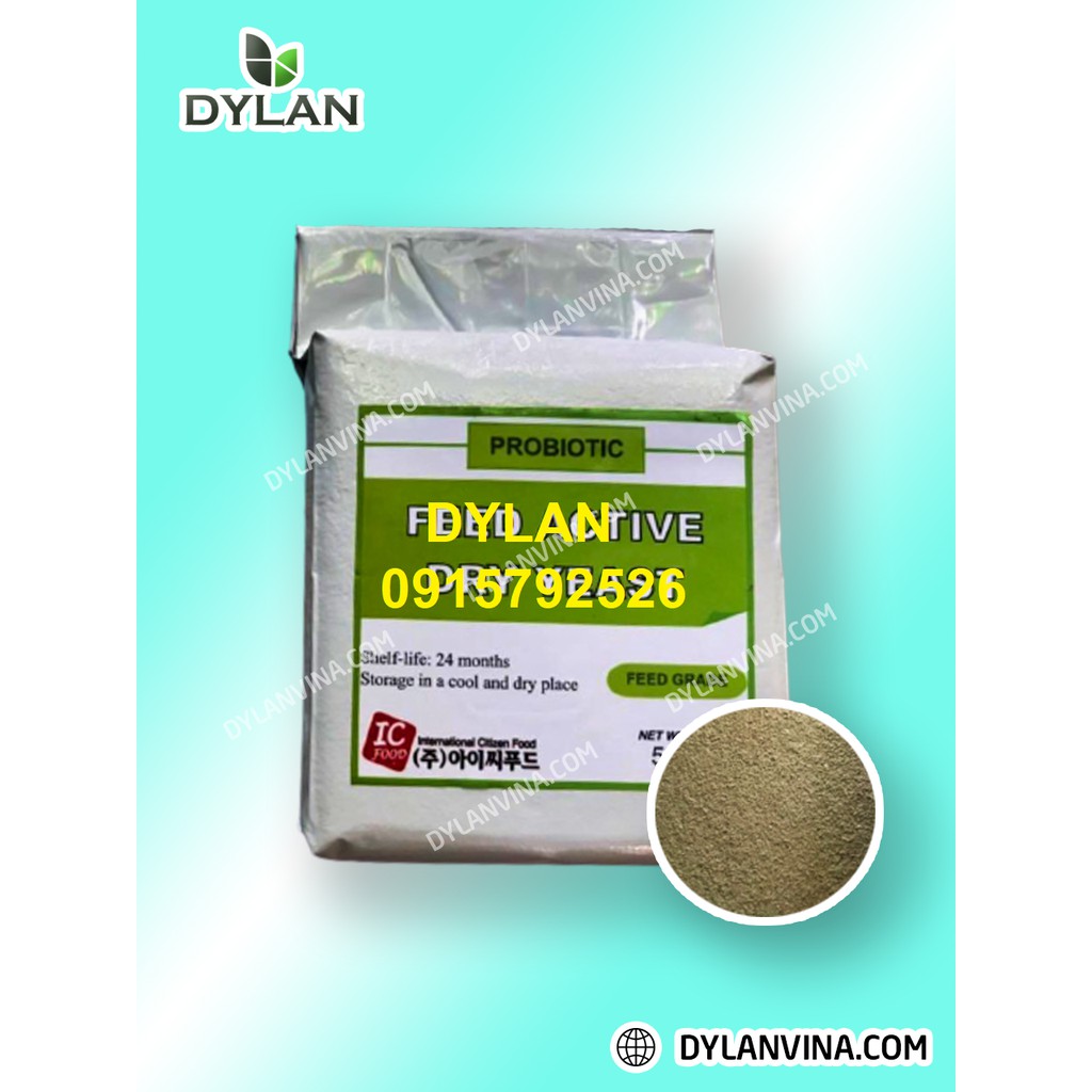 PROBIOTIC - Men đường ruột phòng bệnh phân trắng feed active dry yeast