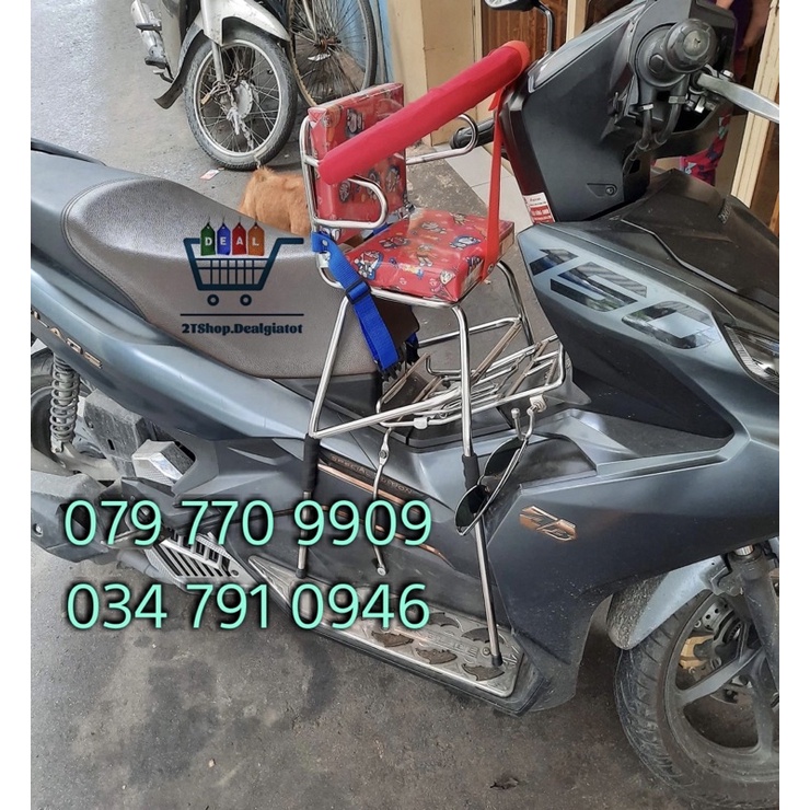 Ghế Ngồi Xe Máy Cho Bé - Xe Airblade - PCX - NVX