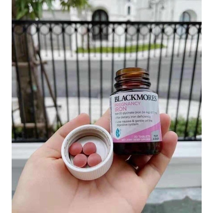 Viên Sắt bầu bú Blackmores úc 30v