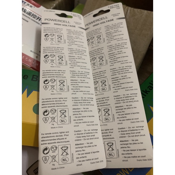 Pin 12V 23AG Dùng Cho Remote RF