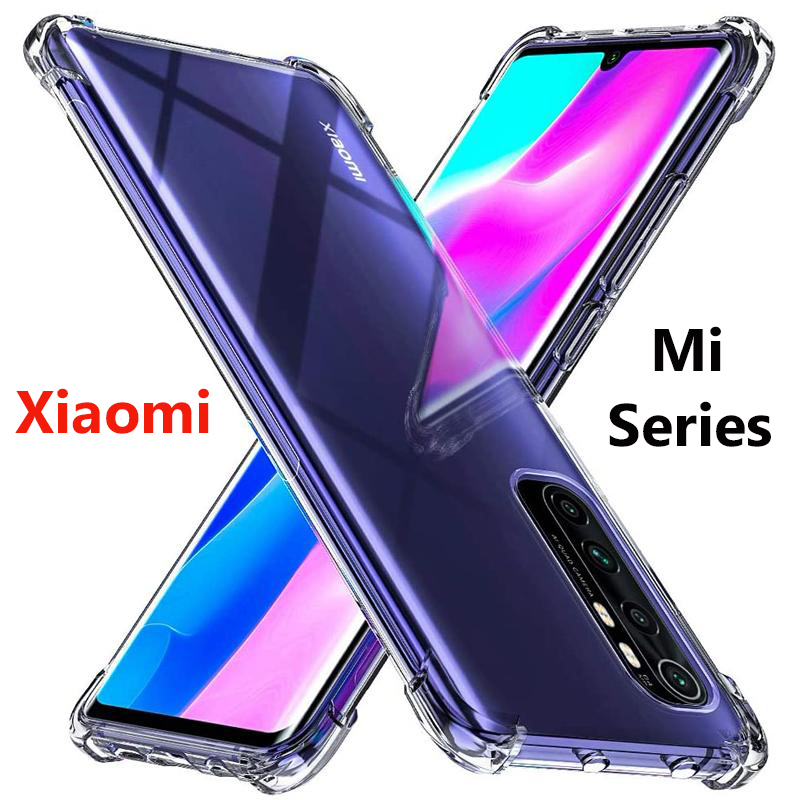 Ốp Điện Thoại Túi Khí Chống Sốc Cho Xiaomi Mi 11 10T 10TPro 10TLite Note10 Note10Lite Mi 10 10Pro 9 9T 9Se 9Lite 8 8Se