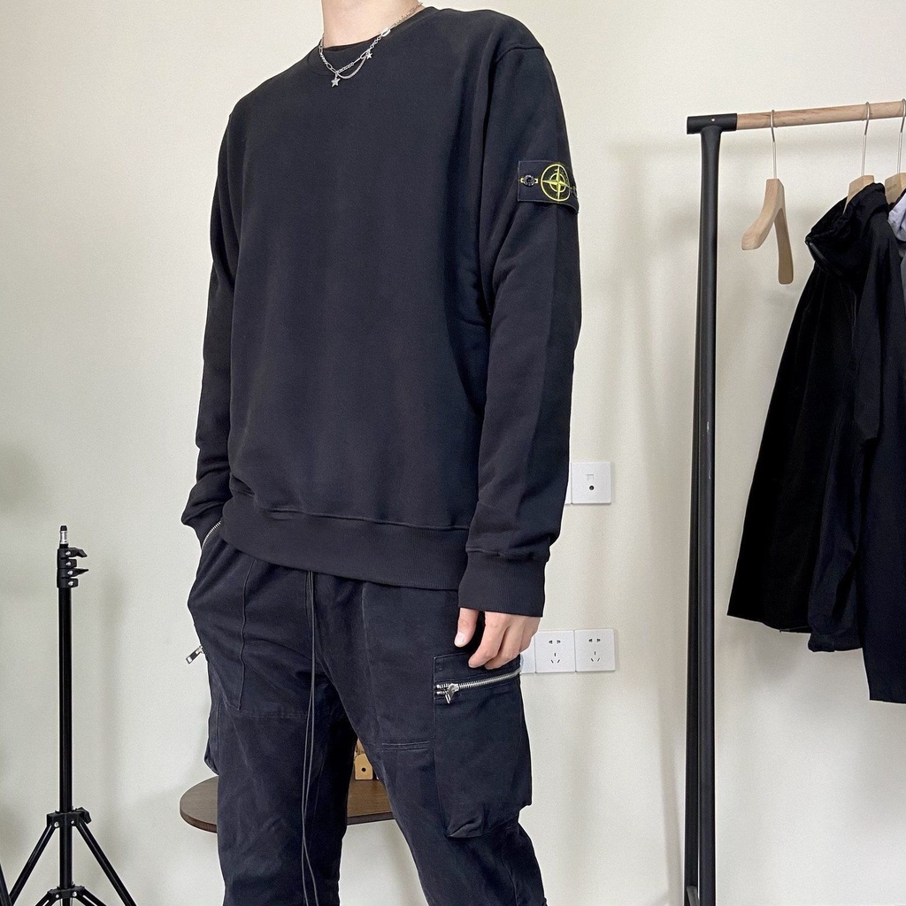 O Áo Khoác hoodie nam N Formm R Ng Sitone Stone island Màu Trơn Cơ Bản Cho Cặp Đôi nam Và Nữ Bounding island