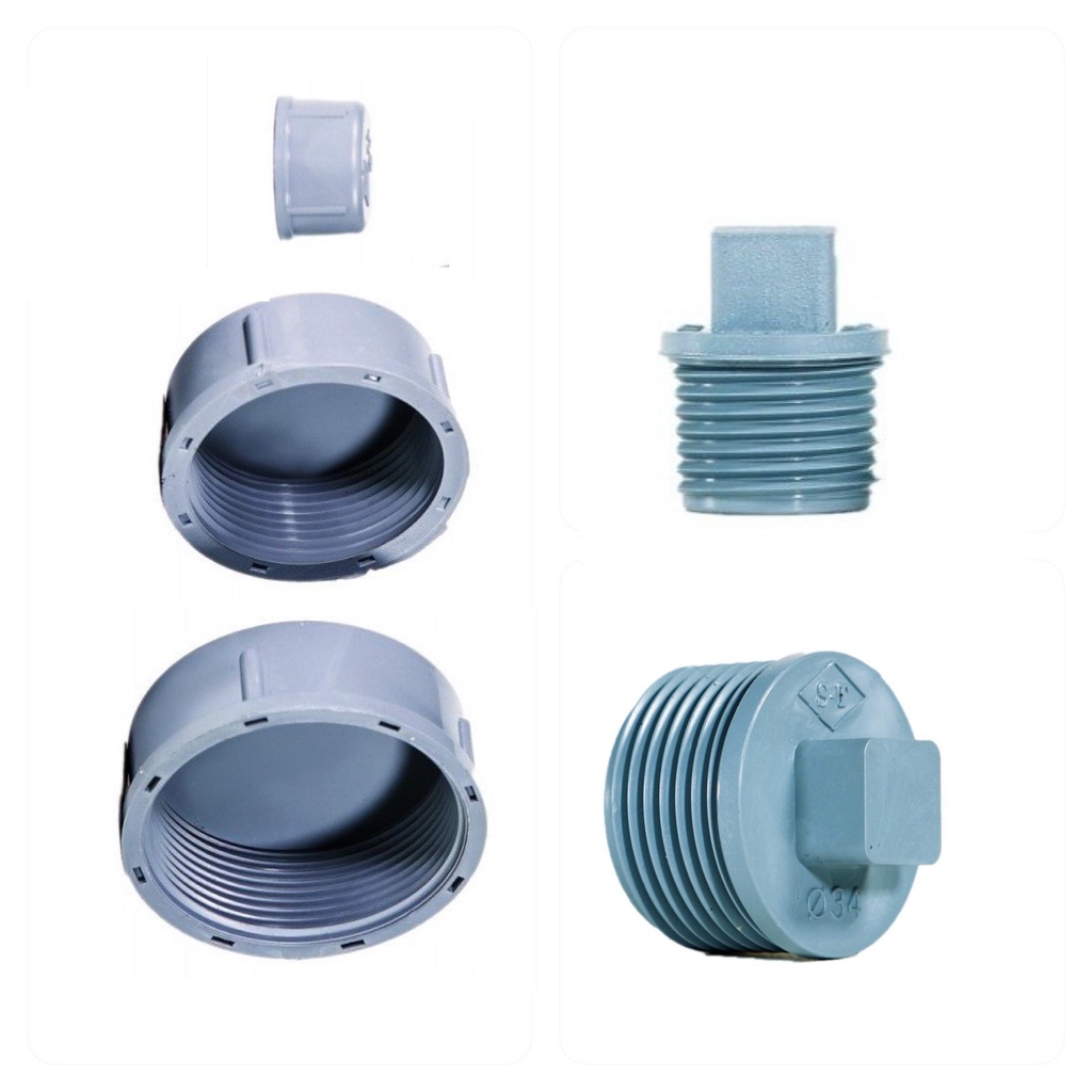 Bít Răng Trong / Ngoài 21, 27, 34 nhựa PVC Siêu Thành (ST)