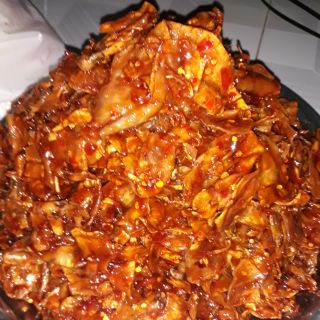 Mực rim Bình Định nhà làm - 65k 1 hủ 250gr. Khi mua từ 2 hủ