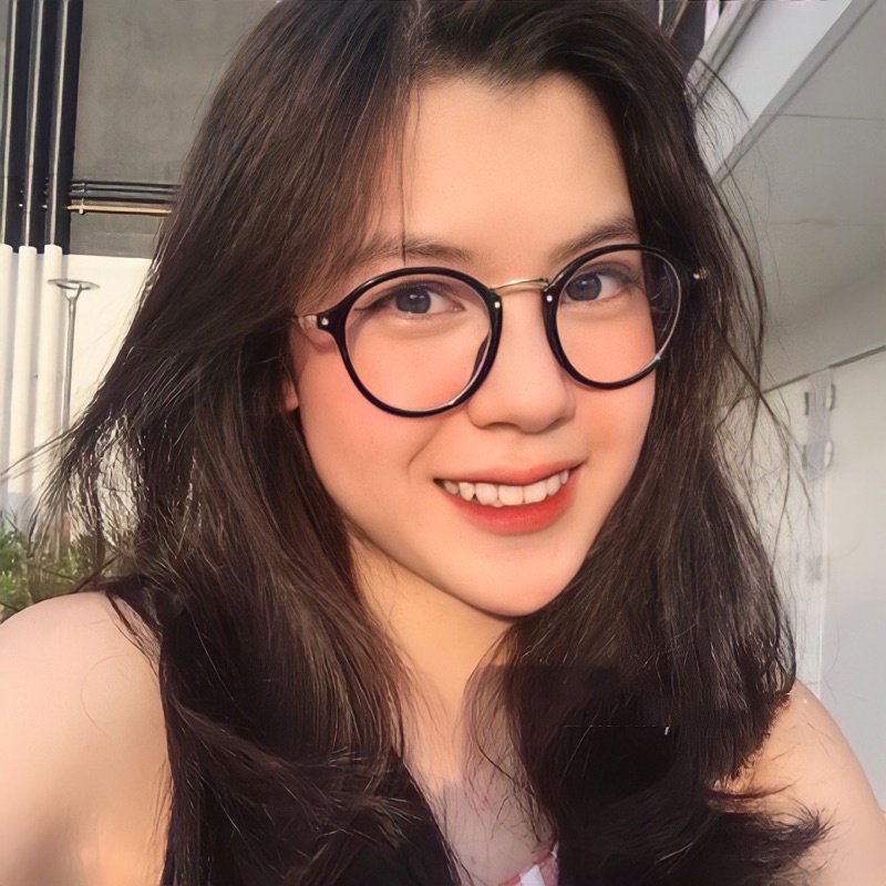 Gọng kính mắt mèo Jolie Eyewear thời trang cao cấp form tròn best seller 38807 chống ánh sáng xanh, UV400