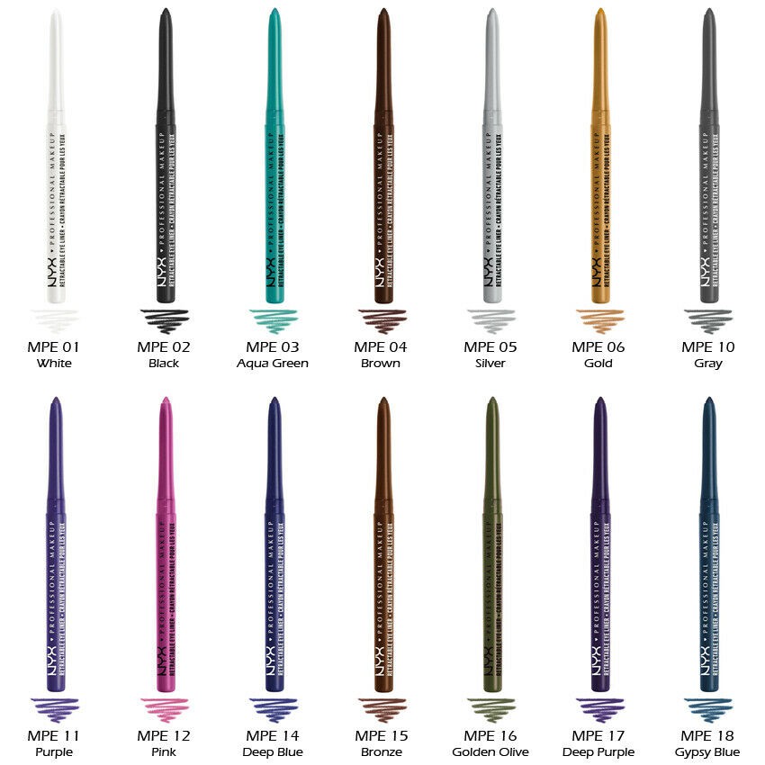 (hàng Mới Về) Bút Kẻ Mắt Nyx Có Thể Thu Gọn Tiện Dụng | BigBuy360 - bigbuy360.vn