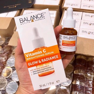 MẪU MỚI - Serum Balance Vitamin C - Tinh Chất Giảm Thâm Nám, Trắng Da 30ML