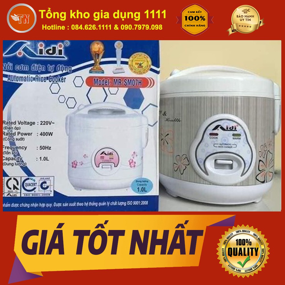 Nồi cơm điện 1L aidi 07H
