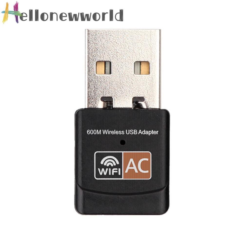 Usb Wifi Không Dây 600mbps 2.4g / 5g Hz 802.11ac