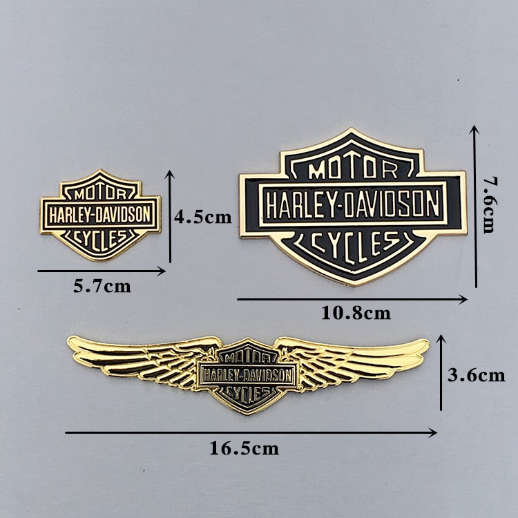 Giấy dán hình biểu tượng Harley Davidson cho xe máy