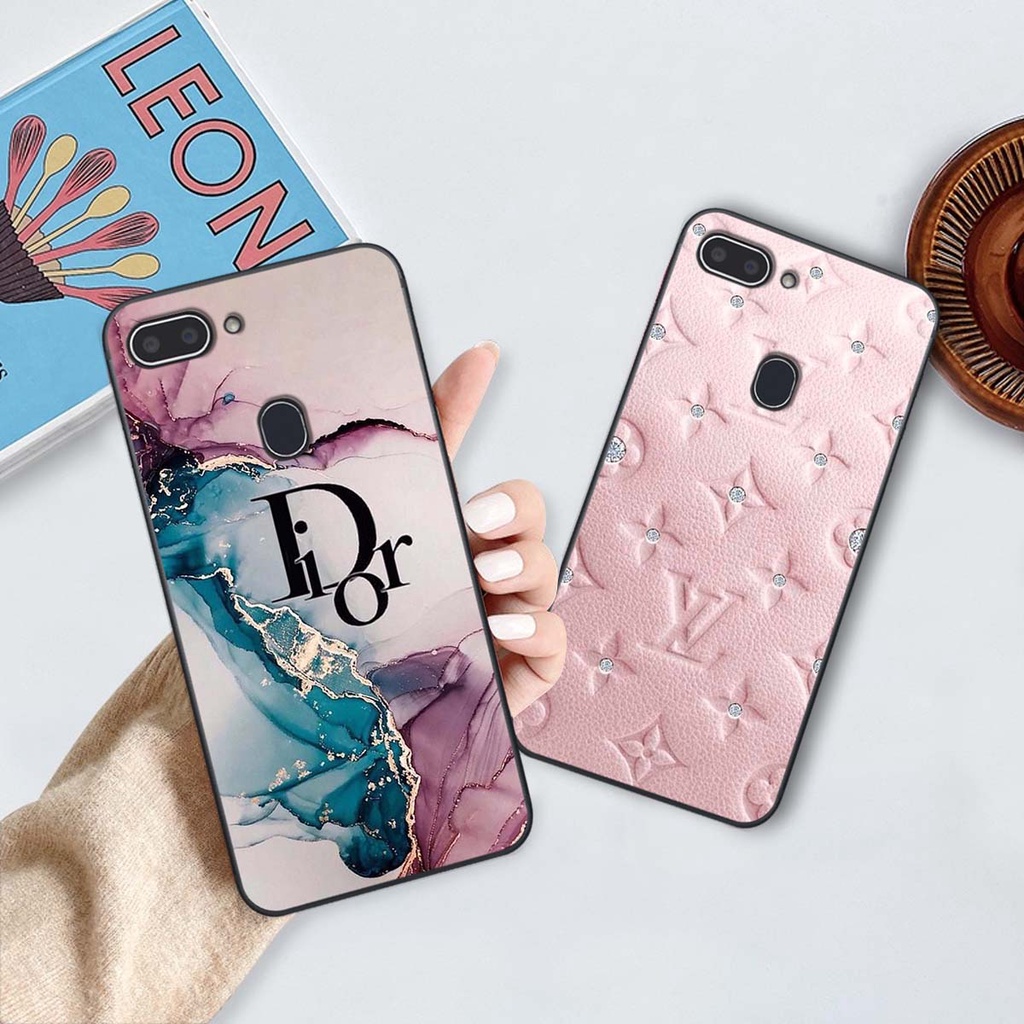 Ốp Realme 1 / 2 in hình thương hiệu thời trang cao cấp