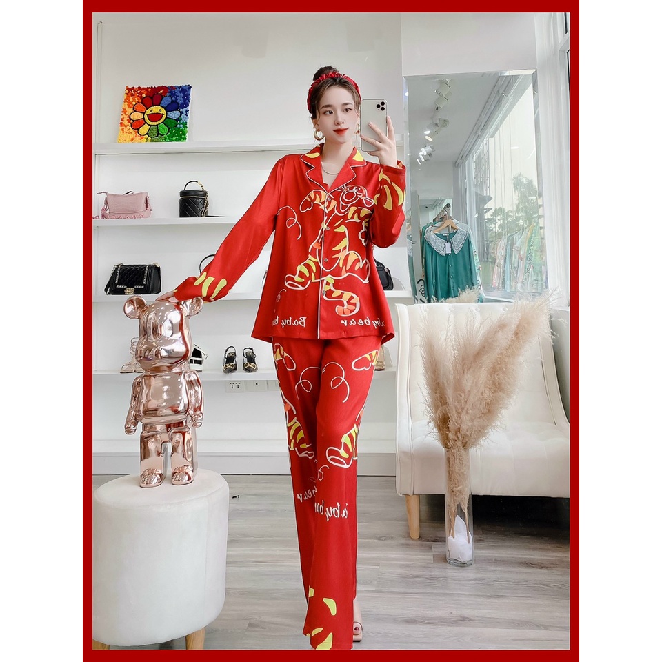 Pyjama lụa cao cấp nhập Quảng Châu